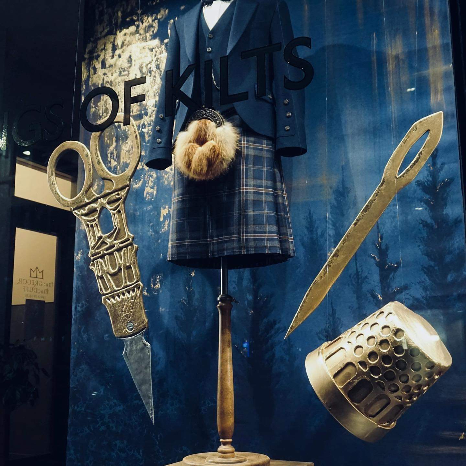 Close-up of the same store, showing the detail in the props